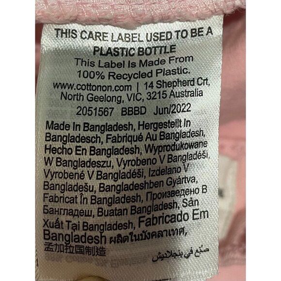 Cotton:On Womens Original Flare Jeans 6 US / 10 AU Pink Sustainable - Picture 15 of 16